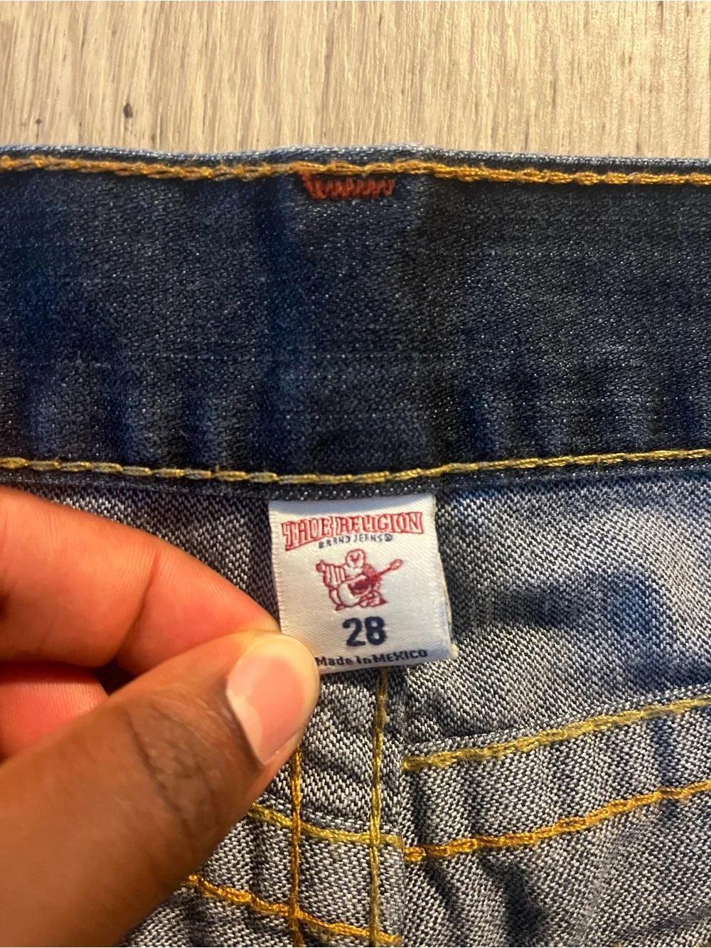 True Religion  Dark Blue Men's Skinny Jeans